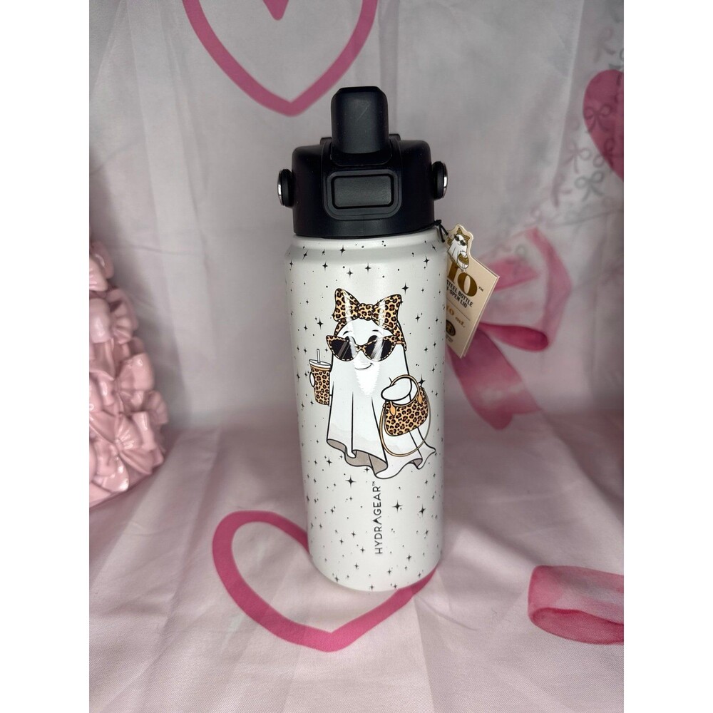 Viral Cheetah Bow Ghost Tumbler